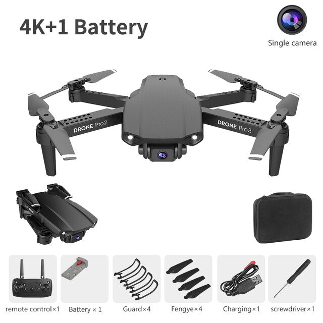 E99 Pro2 Mini RC Drone HD Dual Camera