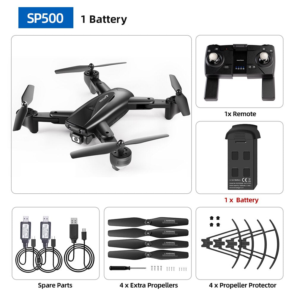 SNAPTAIN SP500 GPS 1080P HD RC Drone