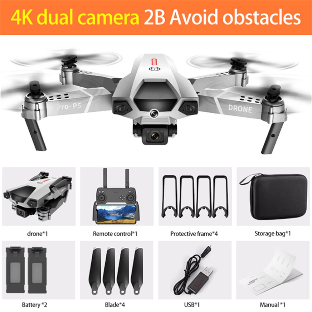 P5 Drone 4K Dual Camera